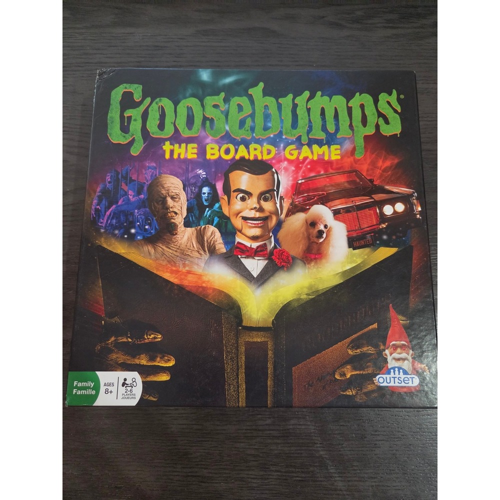 Goosebumps The Board Game Outset Media R.L. Stine Monster Mayhem Family Game